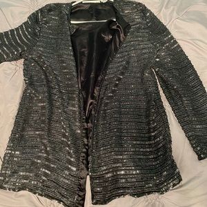 Heavily beaded vintage jacket
